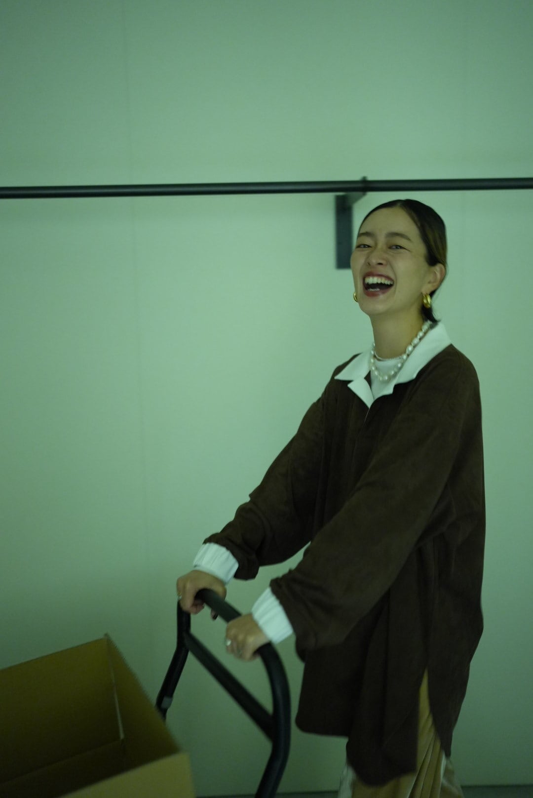 WOMEN　TOO　LAGER brown