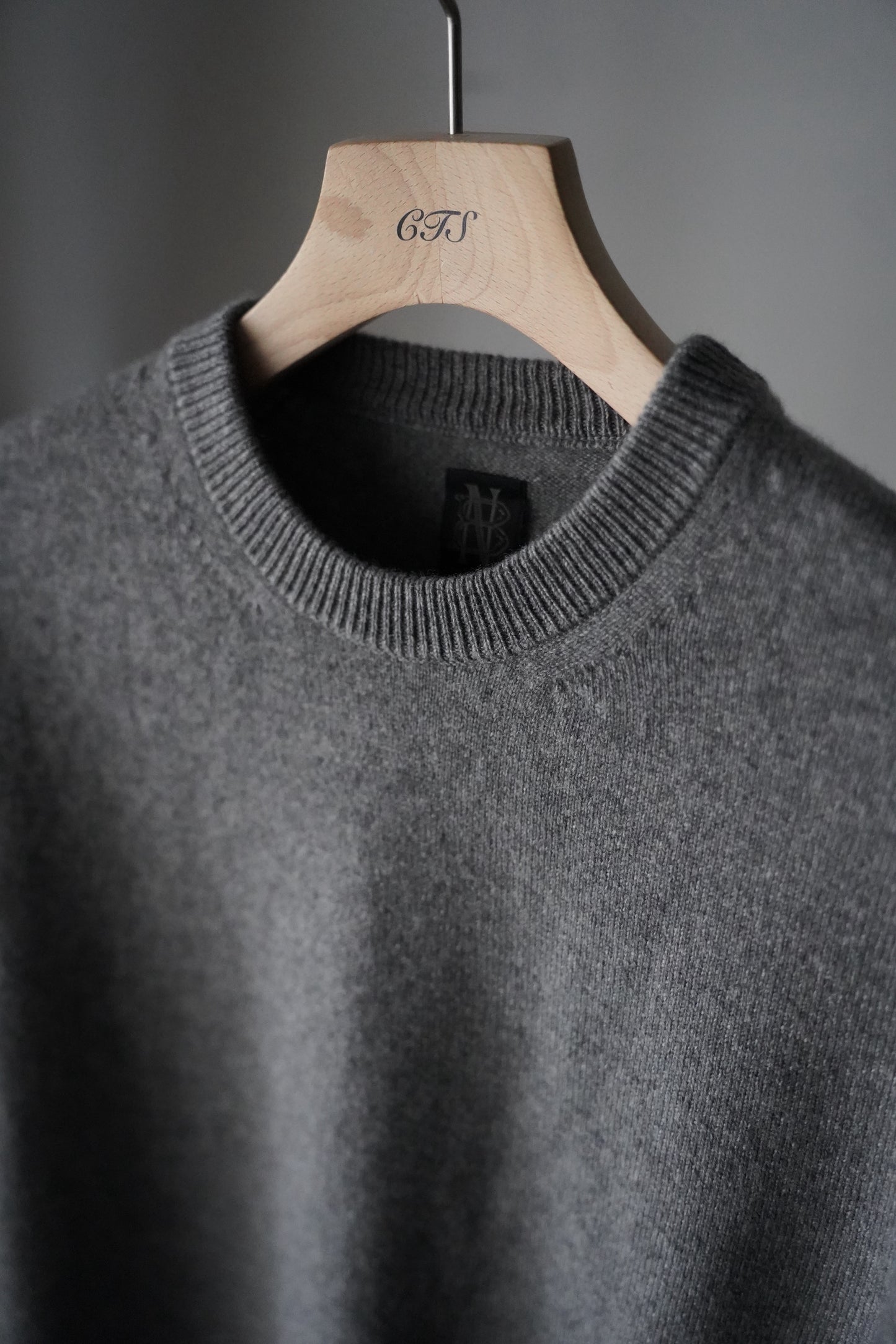 MEN　BATONER / バトナー　INNOCENT CASHMERE CREW NECK