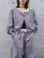 WOMEN　oll/オール　slow off shoulder check shirt