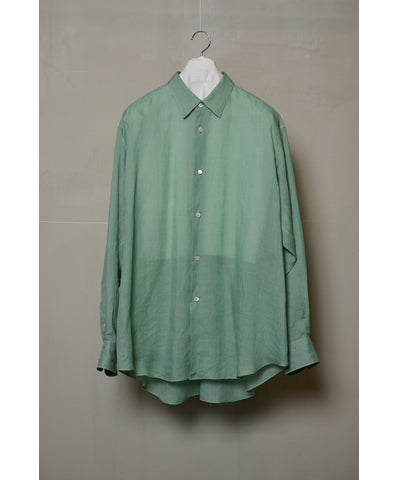 MEN　MAATEE & SONS　SHORT PONIT RAMIE SHIRTS