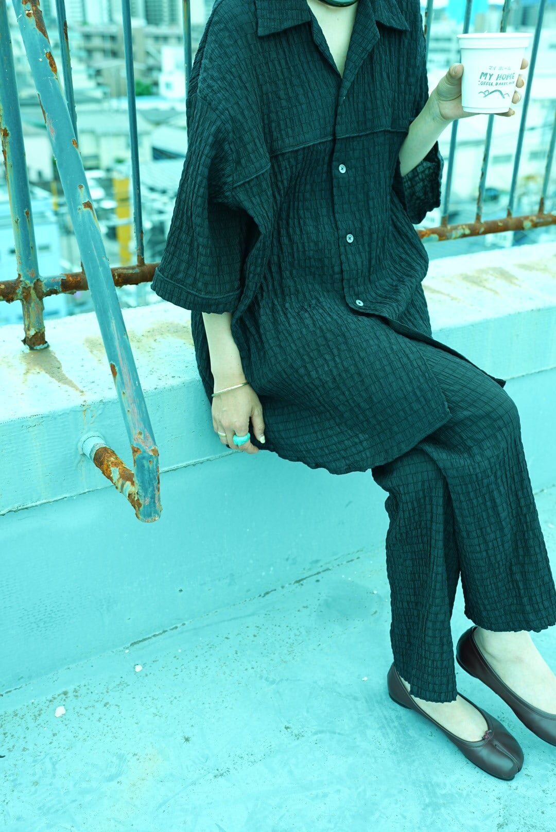 WOMEN　TOO　TOO - AME encle(black)