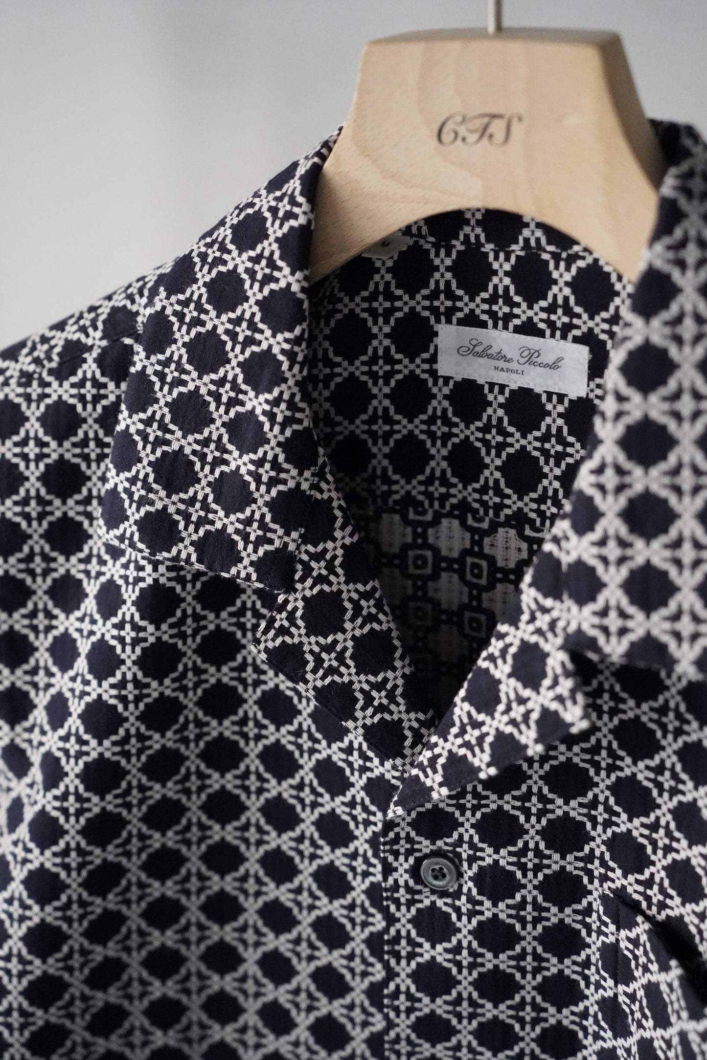 MEN　Salvatore Piccolo / サルバトーレピッコロ　Short Sleeve Shirt embroidery