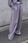 WOMEN　oll/オール　slow check double waist pants