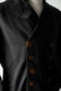 MEN　LILY1ST VINTAGE　1890-1910's French Dameged Wool Melton Jacket