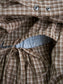 WOMEN　oll/オール　slow check double waist pants
