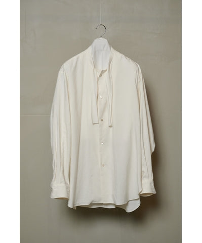 MEN　MAATEE & SONS　紐 SHIRTS 極HEMPSILK