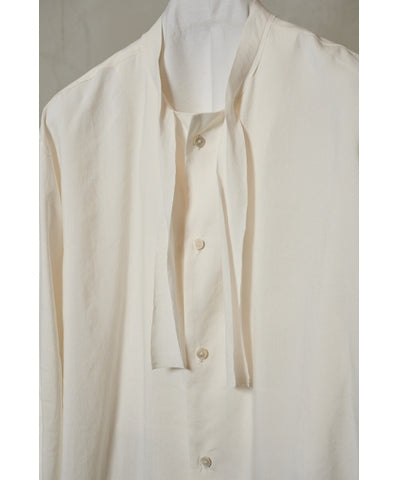 MEN　MAATEE & SONS　紐 SHIRTS 極HEMPSILK