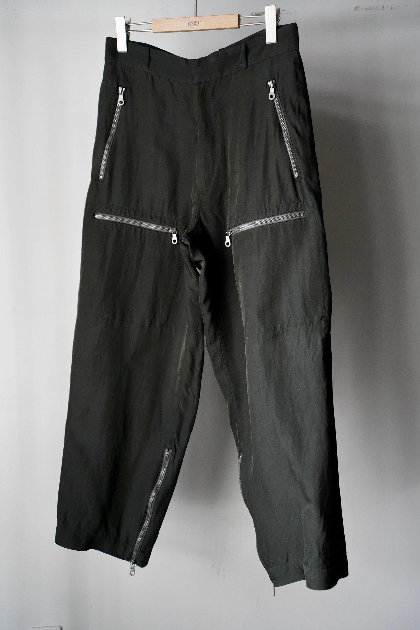 MEN　blurhms/ブラーム　Rayon Nylon Silk Mechanic Pants