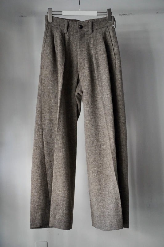 WOMEN　RYU KAGA　Herringbone trousers