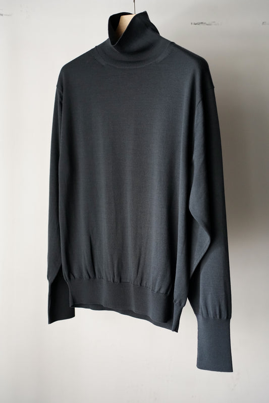 MEN　BATONER / バトナー　BABY WOOL TURTLE NECK