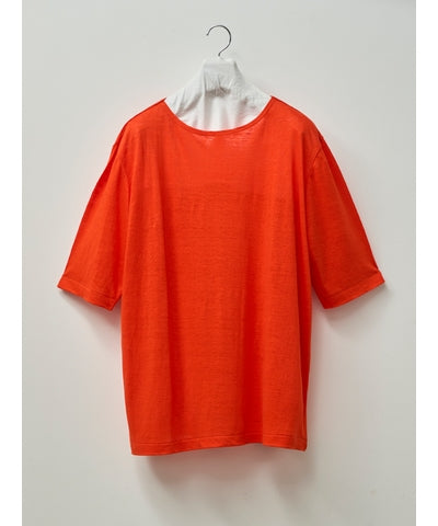 MEN　MAATEE & SONS　LINEN S/SLEEVE BOAT TEE