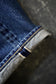 MEN　CIOTA/シオタ　Tapered 5 Pocket Pants  Dark Blue Damage