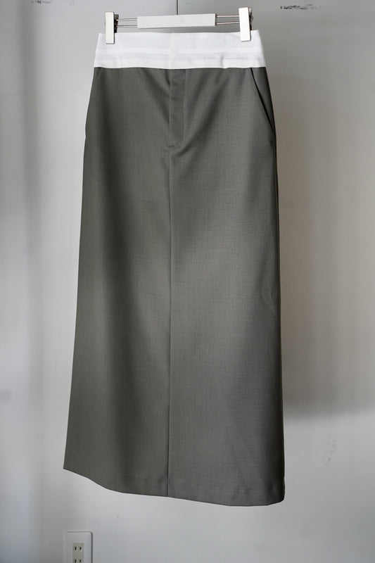 WOMEN　IIROT/イロット　Wrap waist Skirt