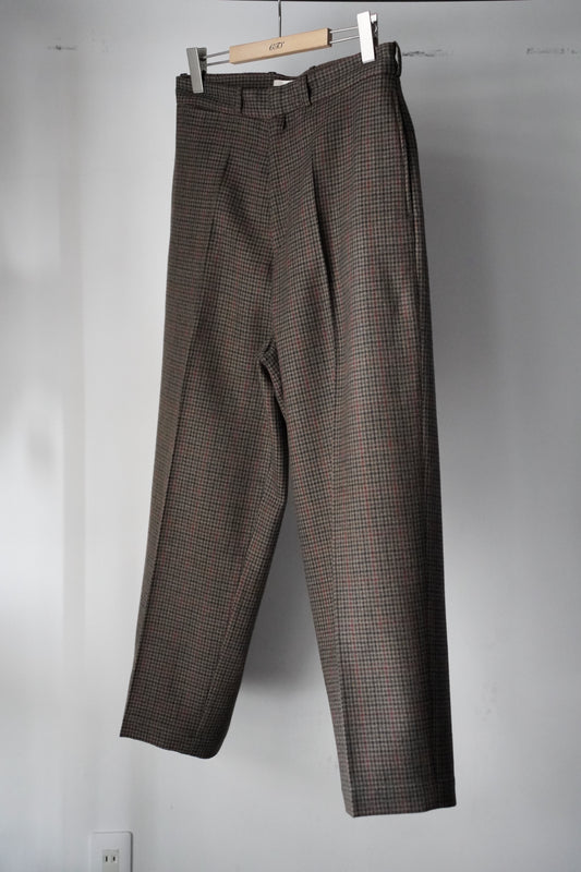 MEN　blurhms/ブラームス　Classic Houndstooth Trousers