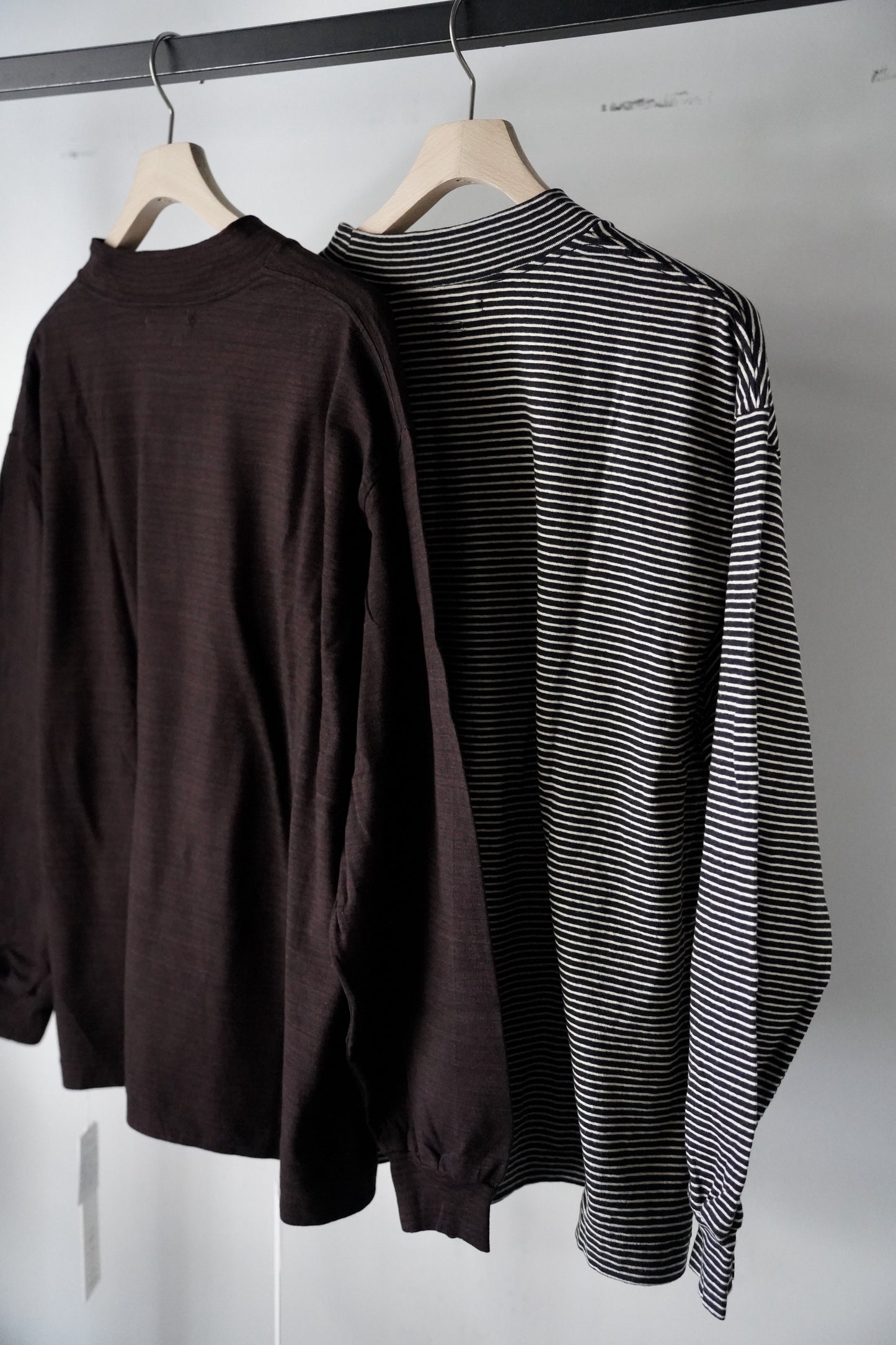 MEN　blurhms/ブラーム　C/NAPP Border L/S Plain Tee