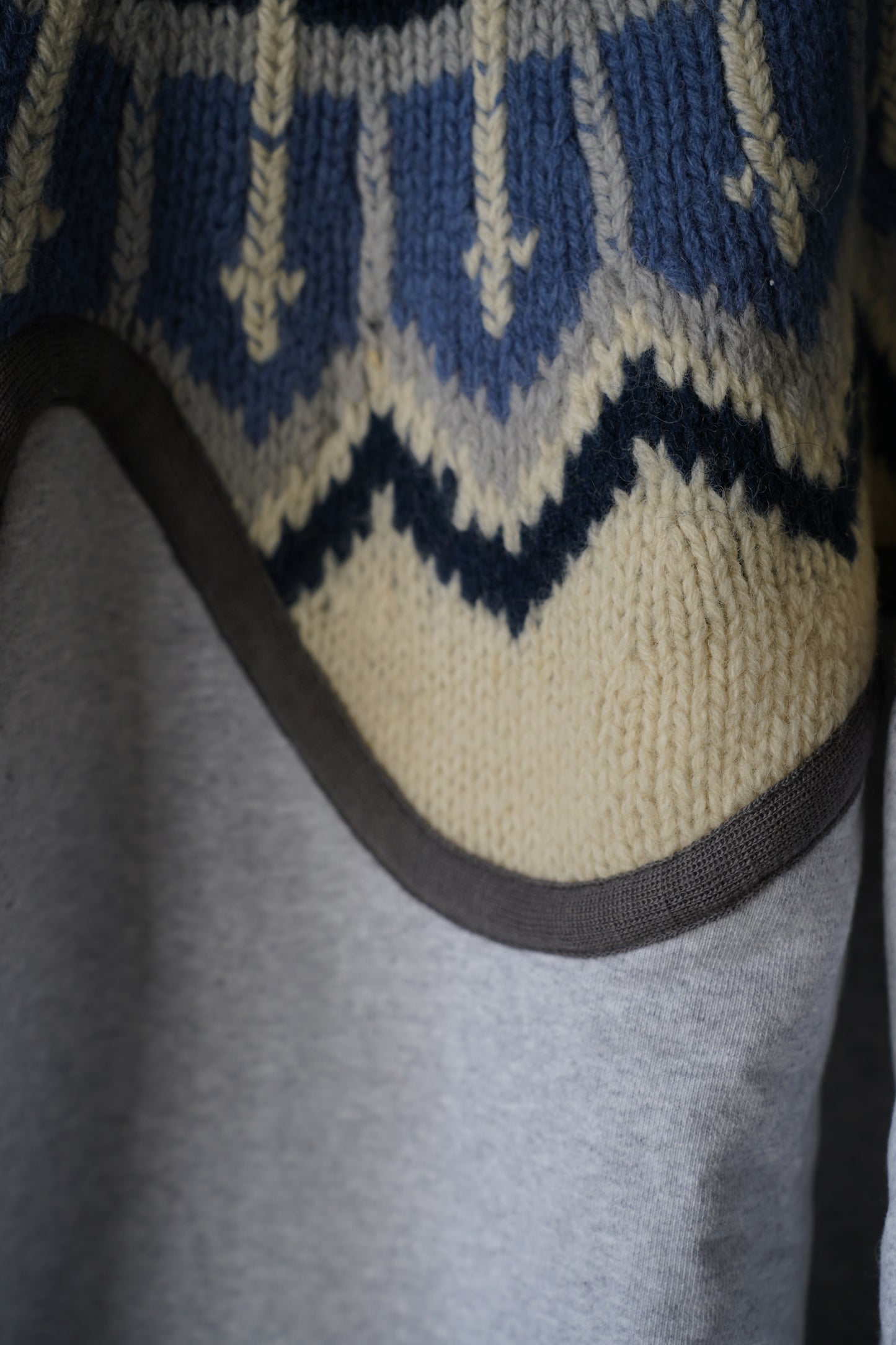MEN/WOMEN　VIOLETTE ROOM　EX.REMAKE SWEAT  GRAY ⓸
