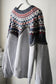 MEN/WOMEN　VIOLETTE ROOM　EX.REMAKE SWEAT  GRAY ⑫