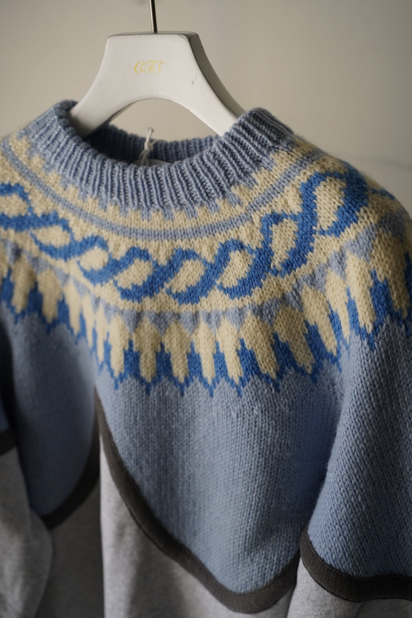 MEN/WOMEN　VIOLETTE ROOM　EX.REMAKE SWEAT  GRAY 　⑬
