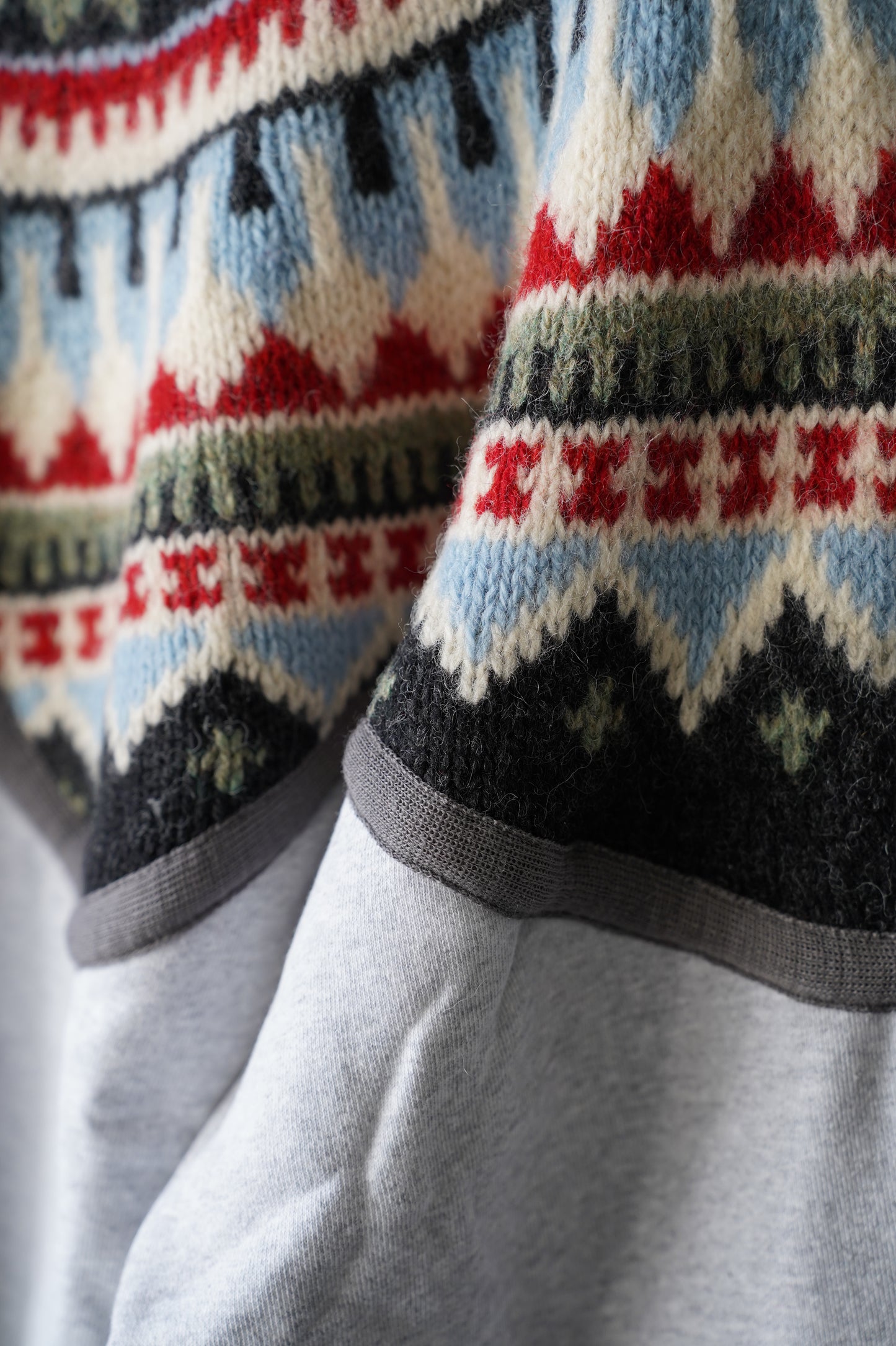 MEN/WOMEN　VIOLETTE ROOM　EX.REMAKE SWEAT  GRAY 　⑭