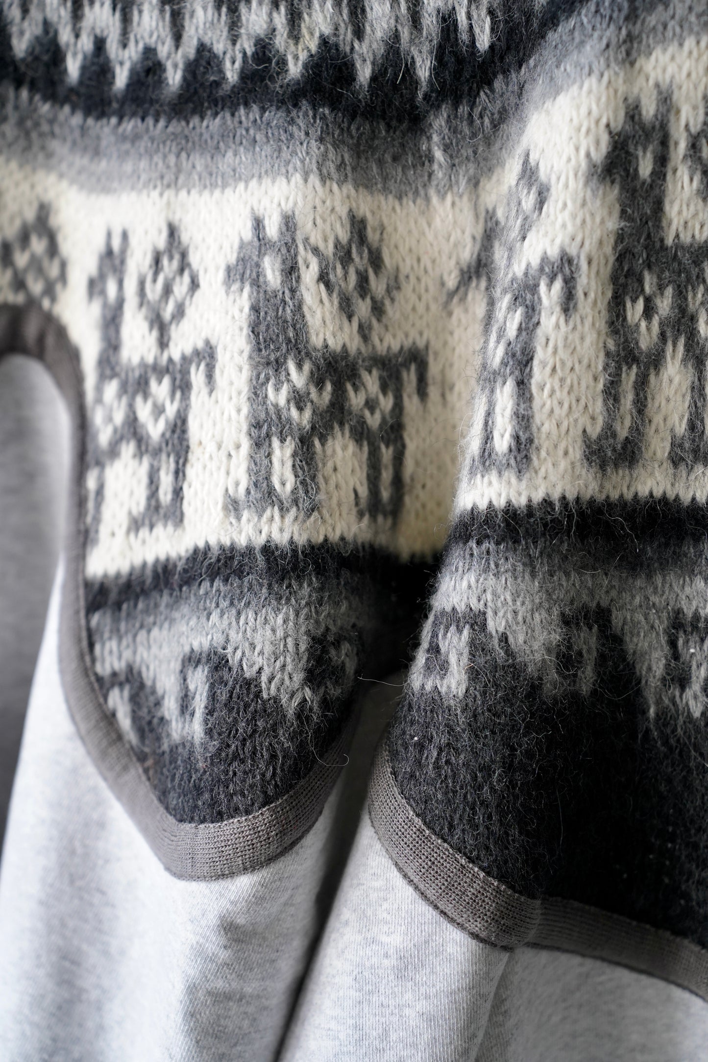 MEN/WOMEN　VIOLETTE ROOM　EX.REMAKE SWEAT  GRAY 　⑮