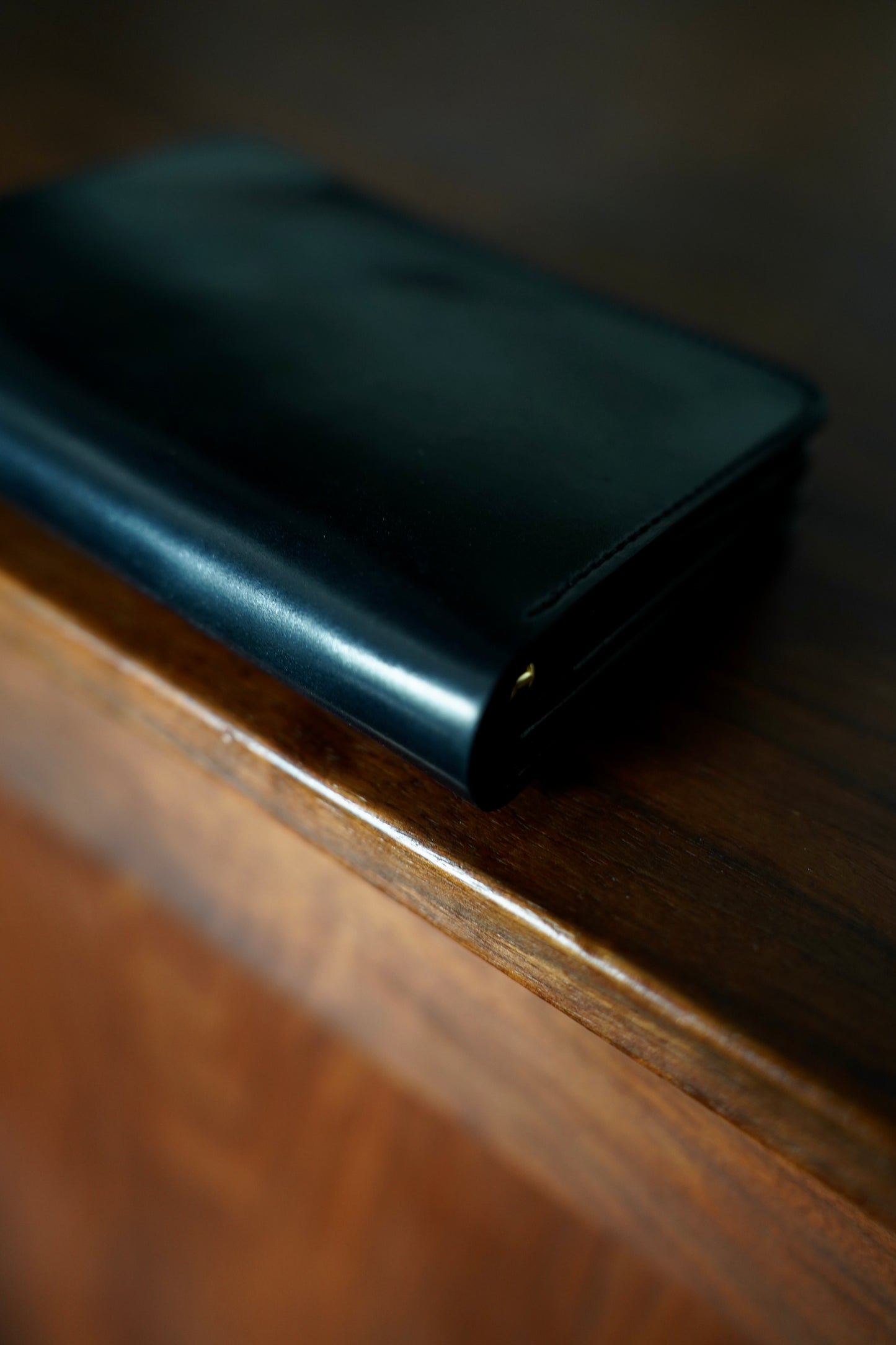 MEN　forme/フォルメ　Short wallet　CORDVAN BLACK