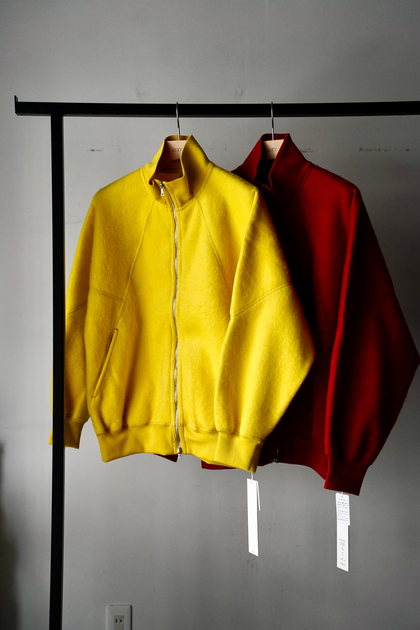 MEN　blurhms/ブラーム　Pe/Alpaca Fleece Track Jacket