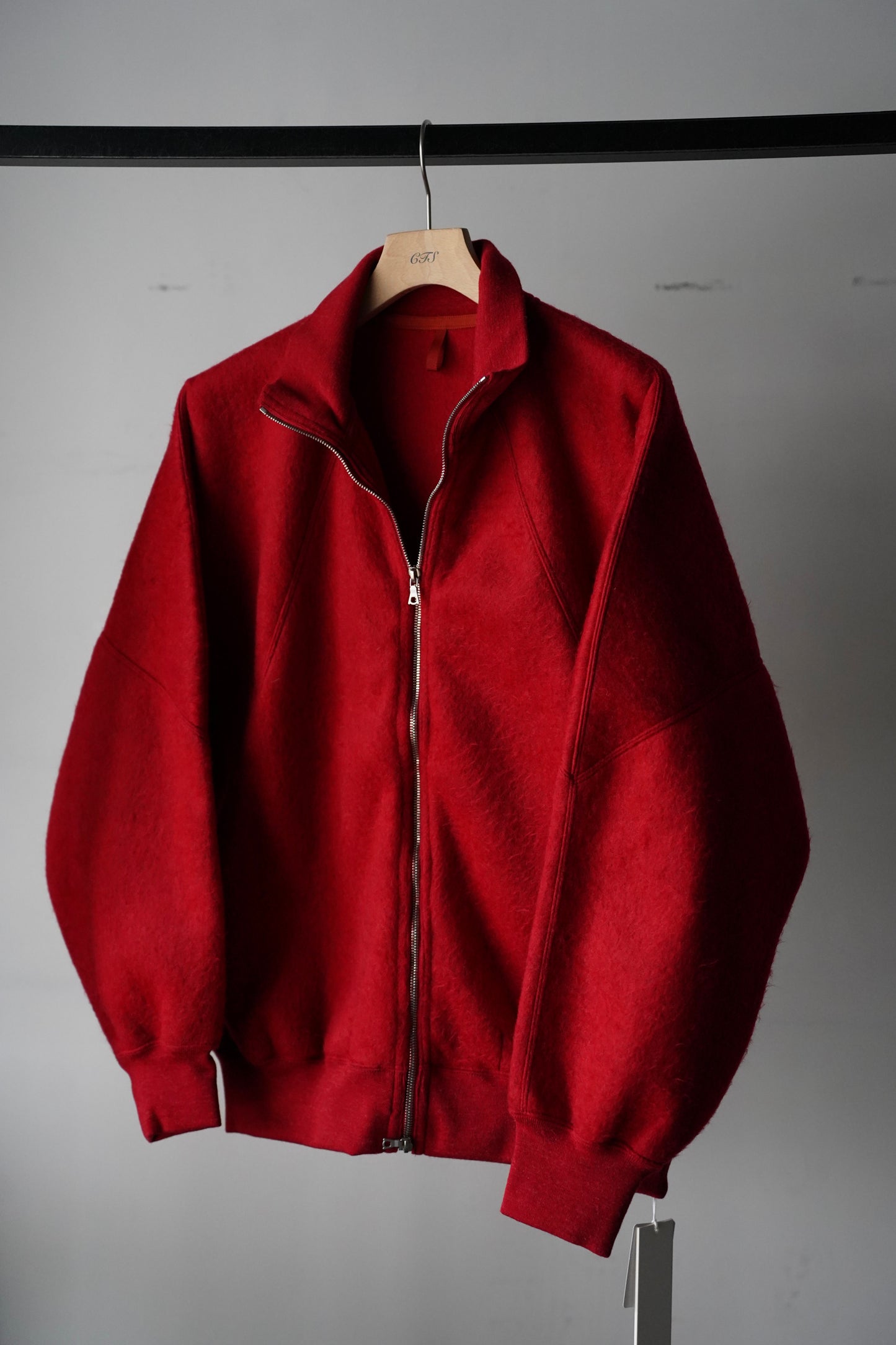 MEN　blurhms/ブラーム　Pe/Alpaca Fleece Track Jacket