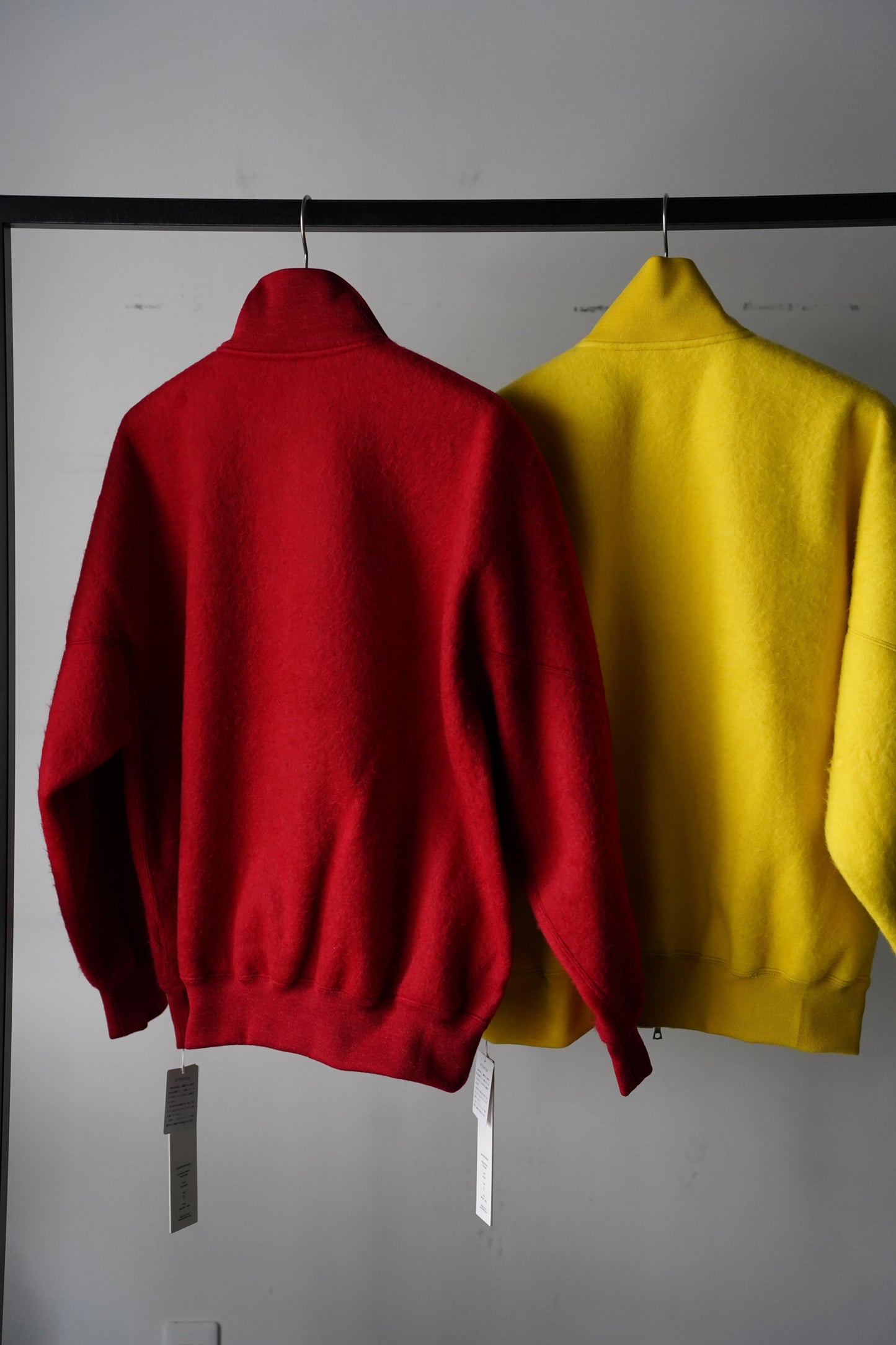 MEN　blurhms/ブラーム　Pe/Alpaca Fleece Track Jacket