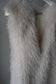 WOMEN　RYU KAGA  Asymmetrical Faux Fur Vest