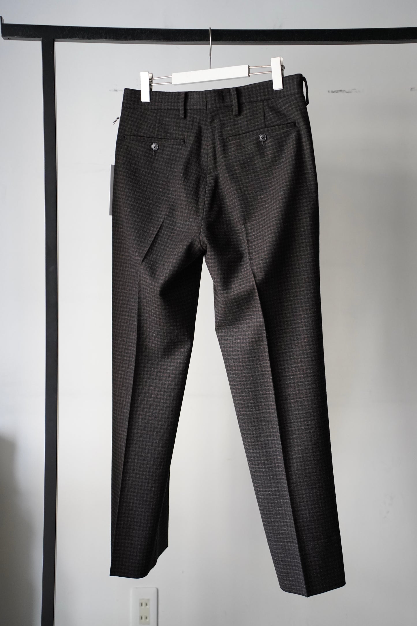 MEN　HEUGN / ユーゲン　Carey Brown Check New STRIGHT