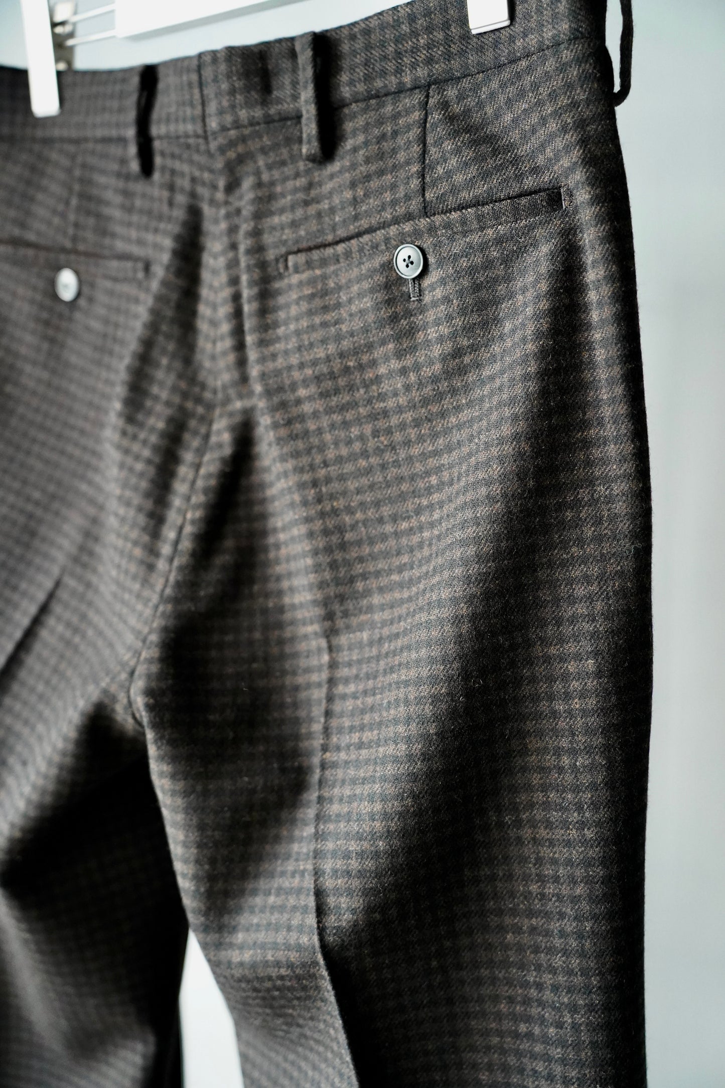 MEN　HEUGN / ユーゲン　Carey Brown Check New STRIGHT