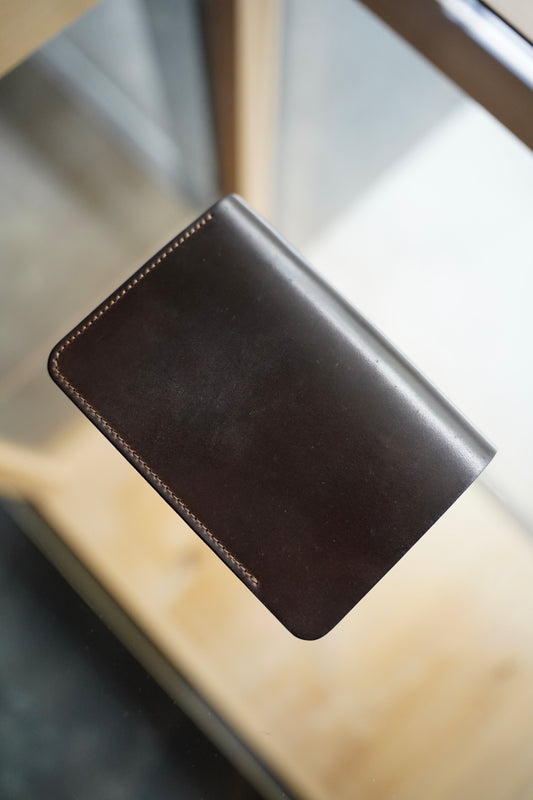 MEN　forme/フォルメ　Short wallet　CORDVAN  DARK COGNAC