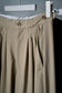 WOMEN　Villd / ヴィルド　CHINO TUCK WIDE PANTS