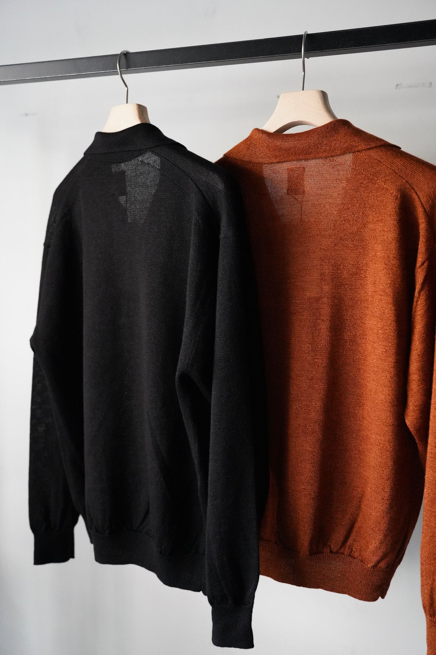 MEN　BATONER / バトナー　RAMIE WOOL SKIPPER