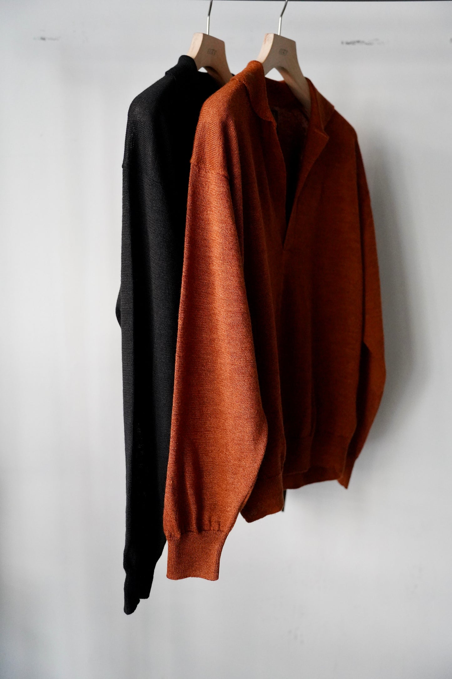 MEN　BATONER / バトナー　RAMIE WOOL SKIPPER