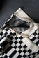 WOMEN　VIOLETTE ROOM　GEOMETRIC DOUBLE KNIT PANTS