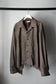 WOMEN　RYU KAGA　Wool flannel open back shirt