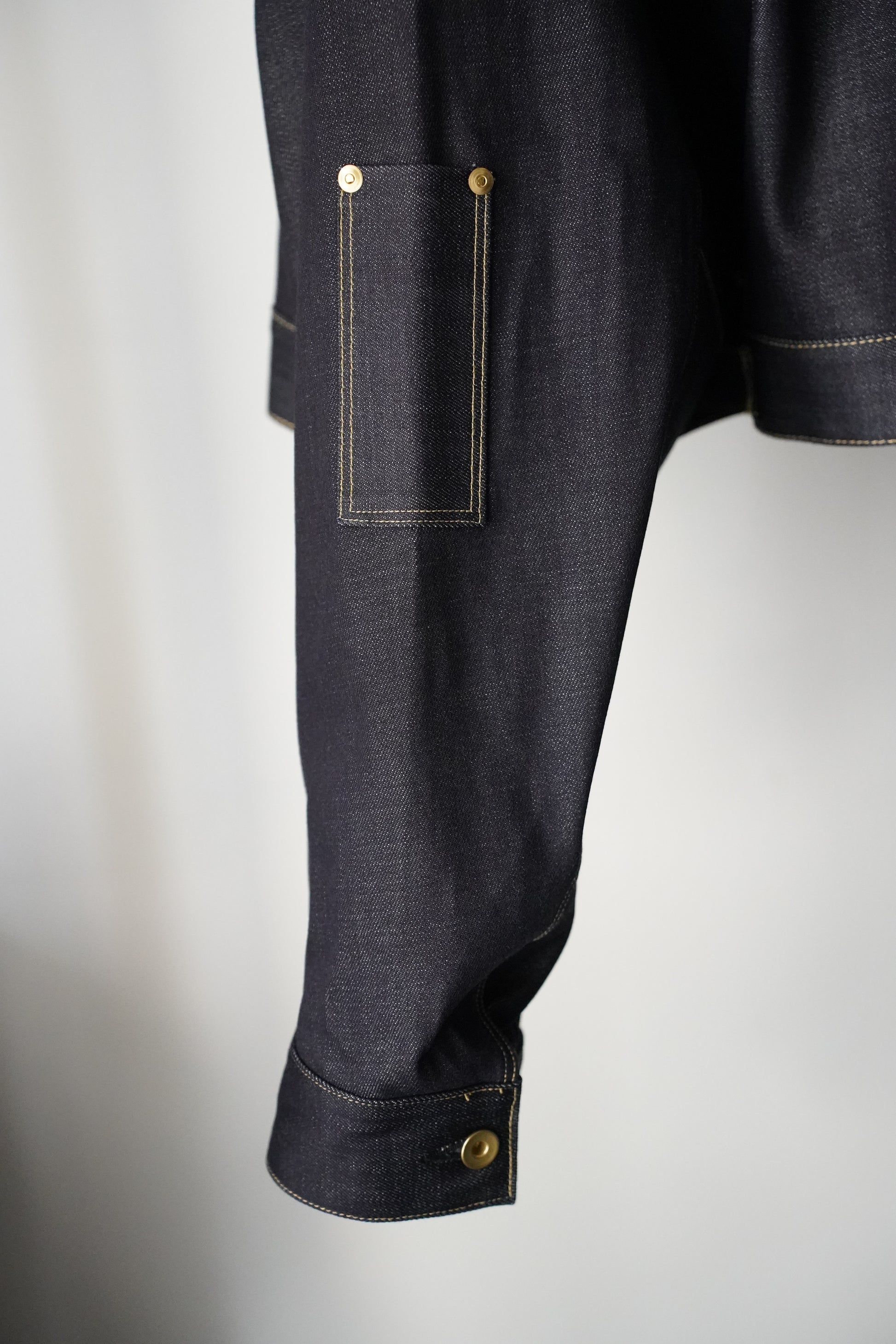pelleq Suvin Gold Denim Jacket ペレック pelleq ：SUVIN GOLD DENIM JACKET - RIGID - ORANN ONLINE SHOP