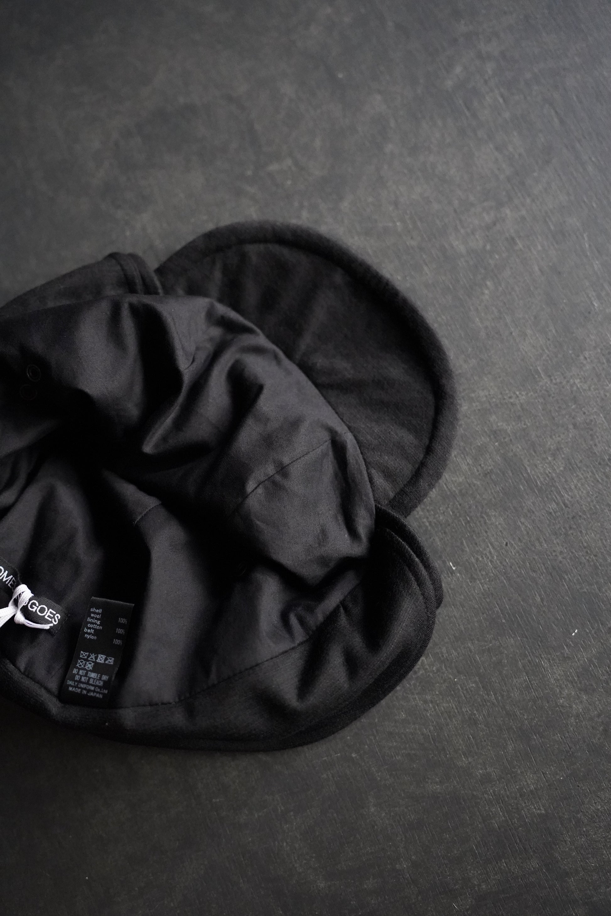 MEN COMESANDGOES カムズアンドゴーズ TECH WOOL ARMY EAR CAP