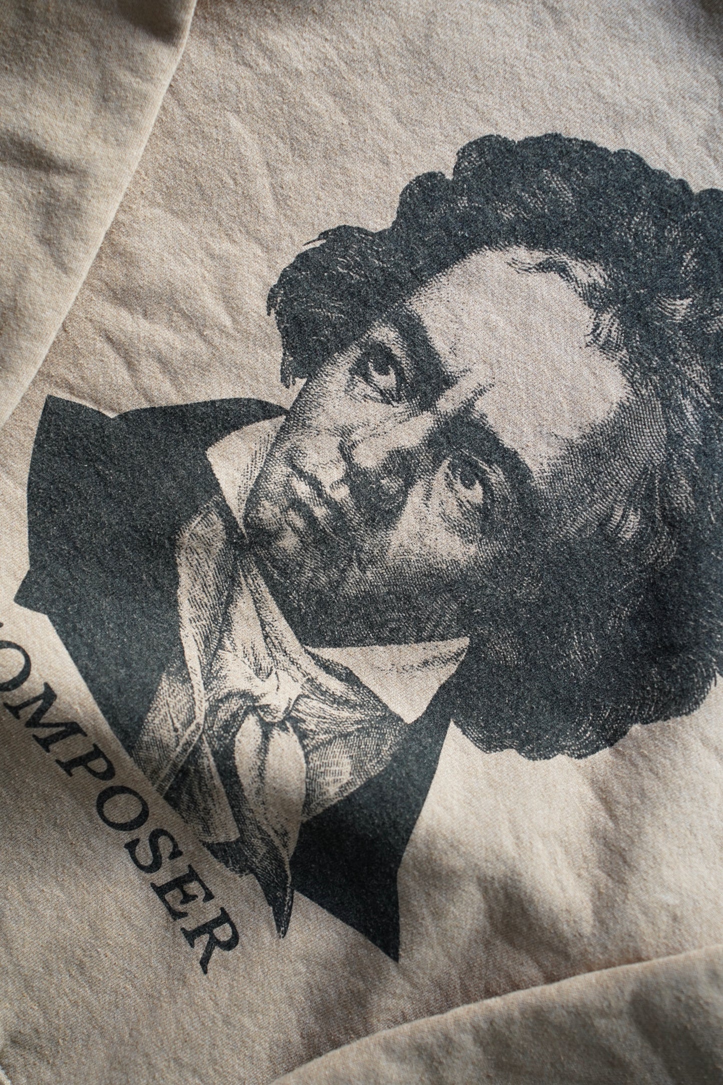 MEN/WOMEN　VINTAGE　 Beethoven Sweat  L.BEIGE