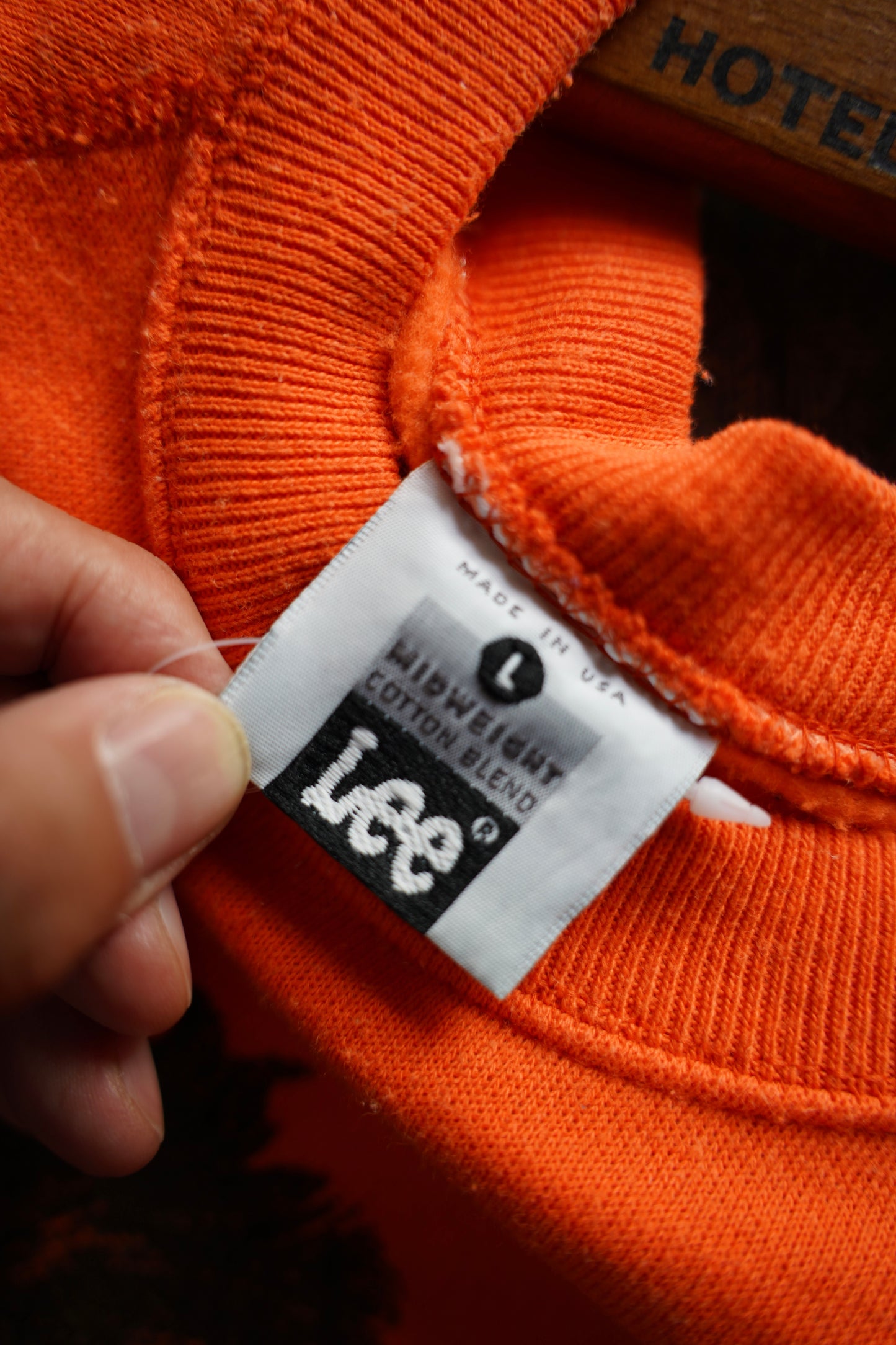 MEN/WOMEN　VINTAGE　 Beethoven Sweat  ORANGE
