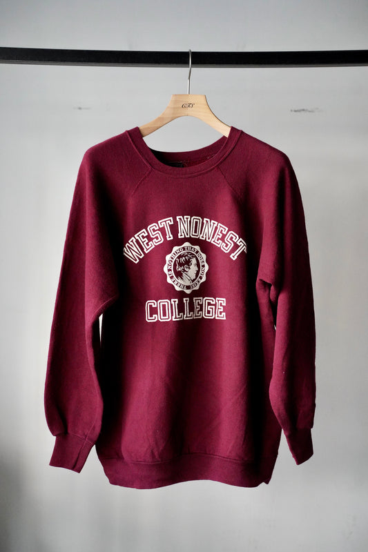 MEN/WOMEN　VINTAGE　WEST NONERT COLLEGE