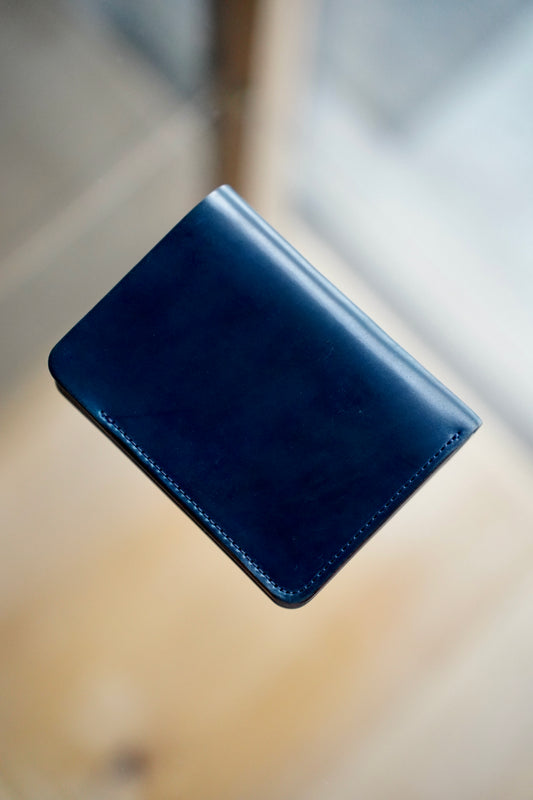 MEN　forme/フォルメ　Post wallet　CORDVAN navy