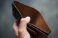 MEN　forme/フォルメ　Post wallet　CORDVAN cigar