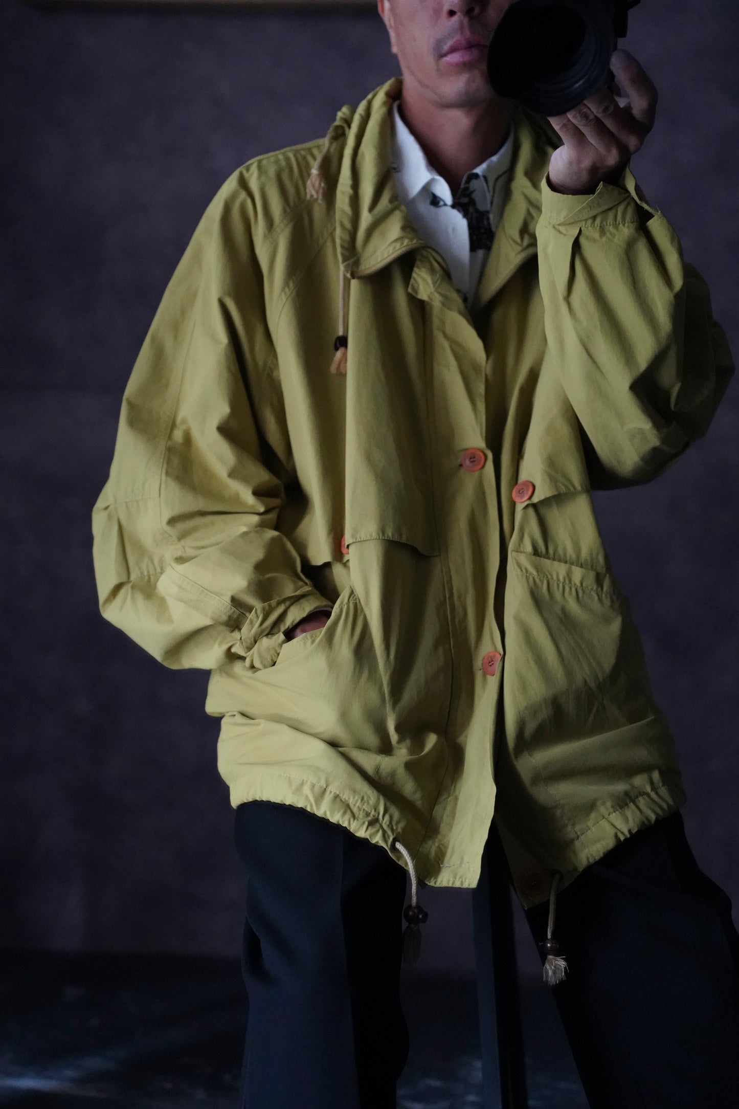 MEN　LILY1ST VINTAGE　1980’s Italian Yatching Oversized Blouson