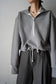 WOMEN　JUN MIKAMI/ジュンミカミ　HALF ZIP PULLOVER