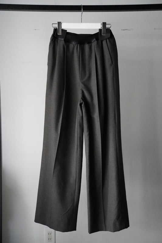WOMEN　IIROT/イロット　Wool Serge Slacks