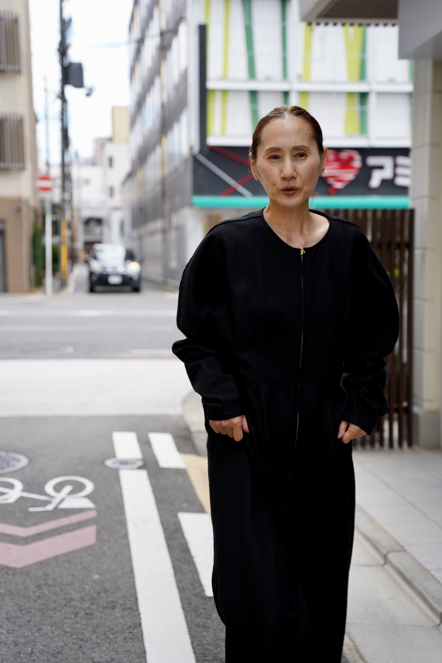 WOMEN　pelleq / ペレック　washed wool jumpsuits