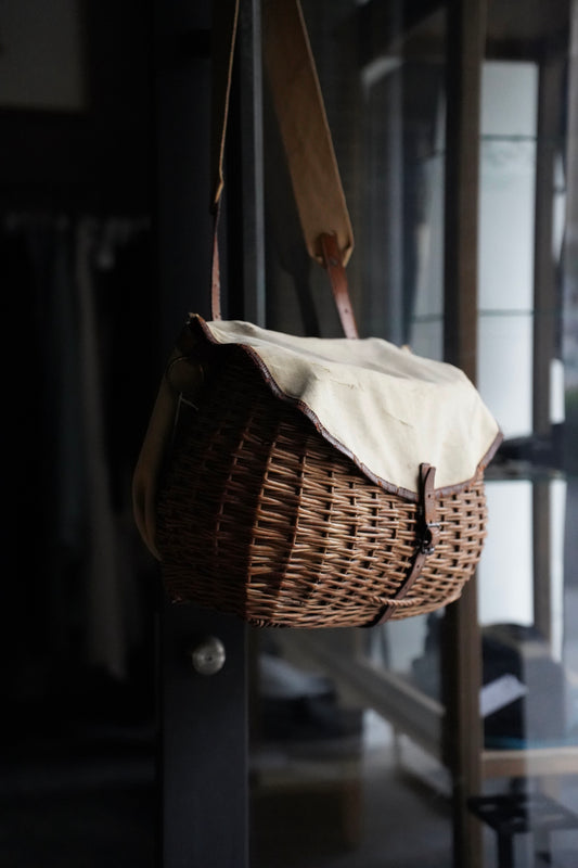 MEN/WOMEN　VINTAGE BRITISH FISHING BAG
