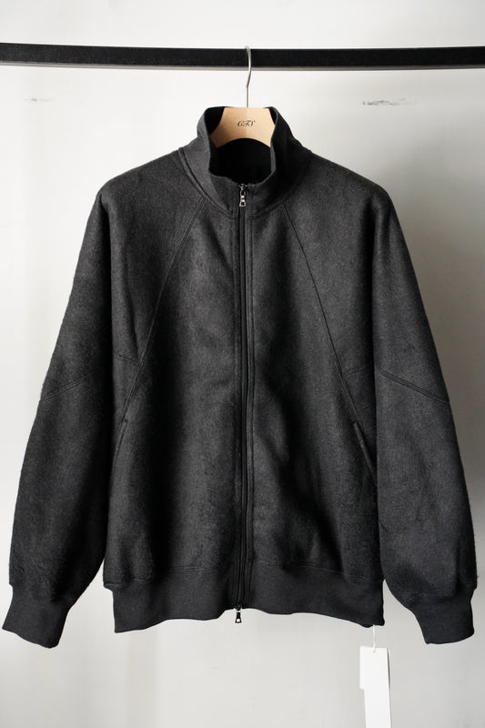 MEN　blurhms/ブラーム　Pe/Silk Fleece Track Jacket